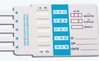 Следы приема наркотиков в анализе мочи на наркологические вещества