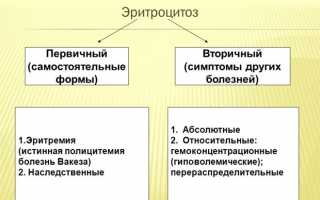 В каких случаях эритроциты в крови повышены у женщин?