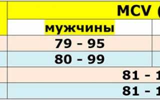 Расшифровка и нормы показателя MCV в анализе крови